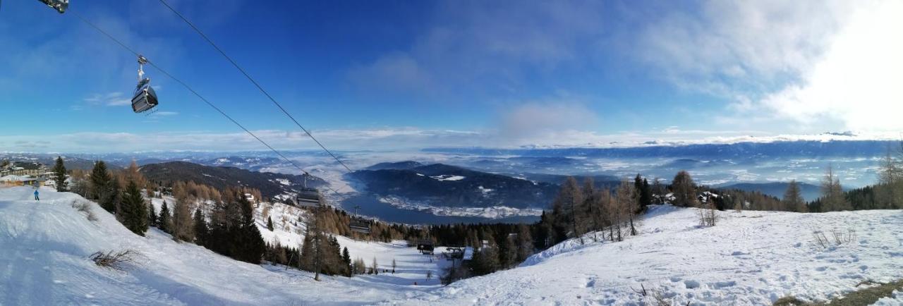 Gerlitzen Ferienappartement Paul Im Ski- Und Wandergebiet, Kanzelhoehe, Ossiacher See Deutschberg エクステリア 写真